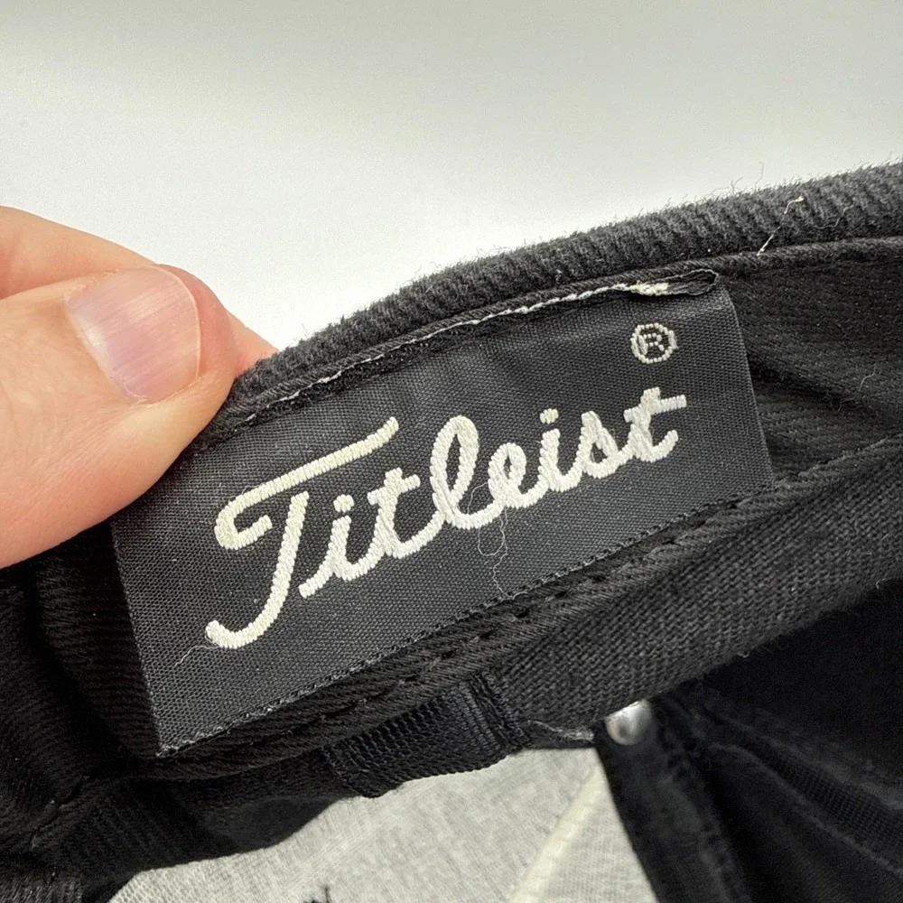 VTG Titleist Hat Cap #1 Ball In Golf Embroidered Men Adjustable Strap OSFA